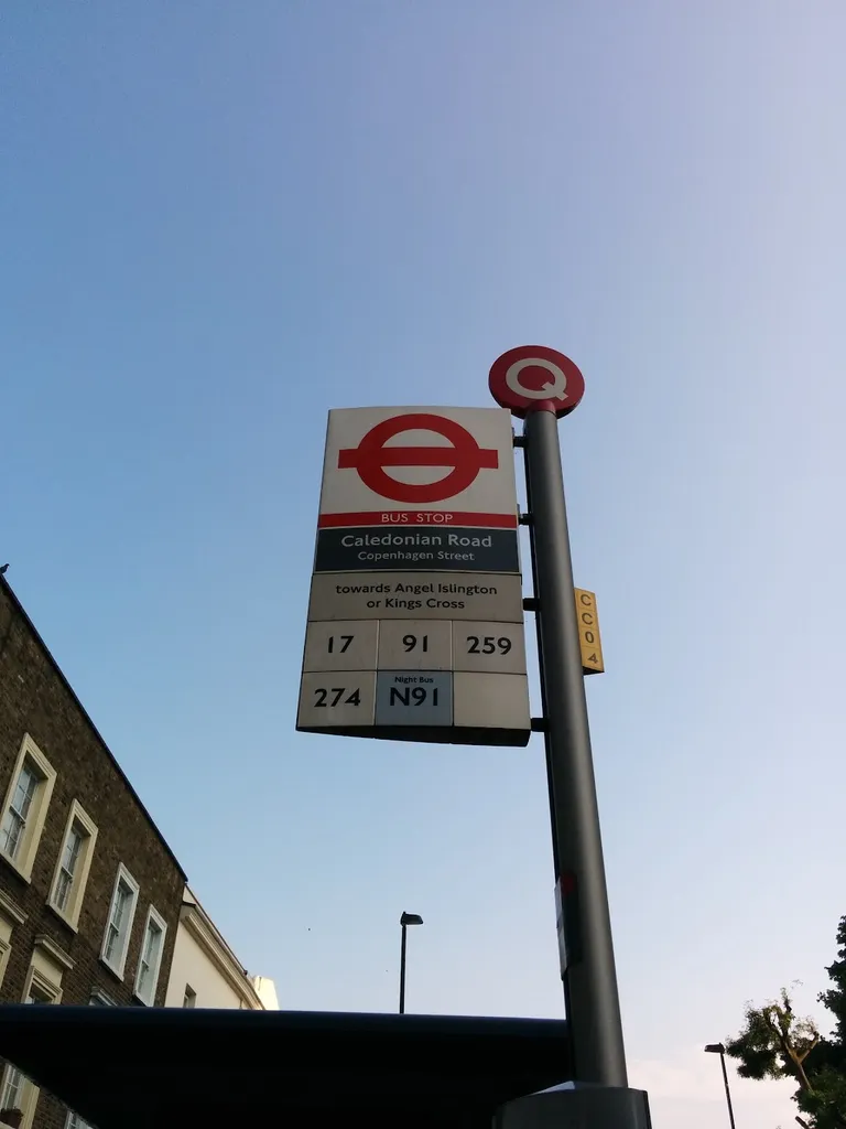 Caledonian Road / Copenhagen Street (Stop Q)