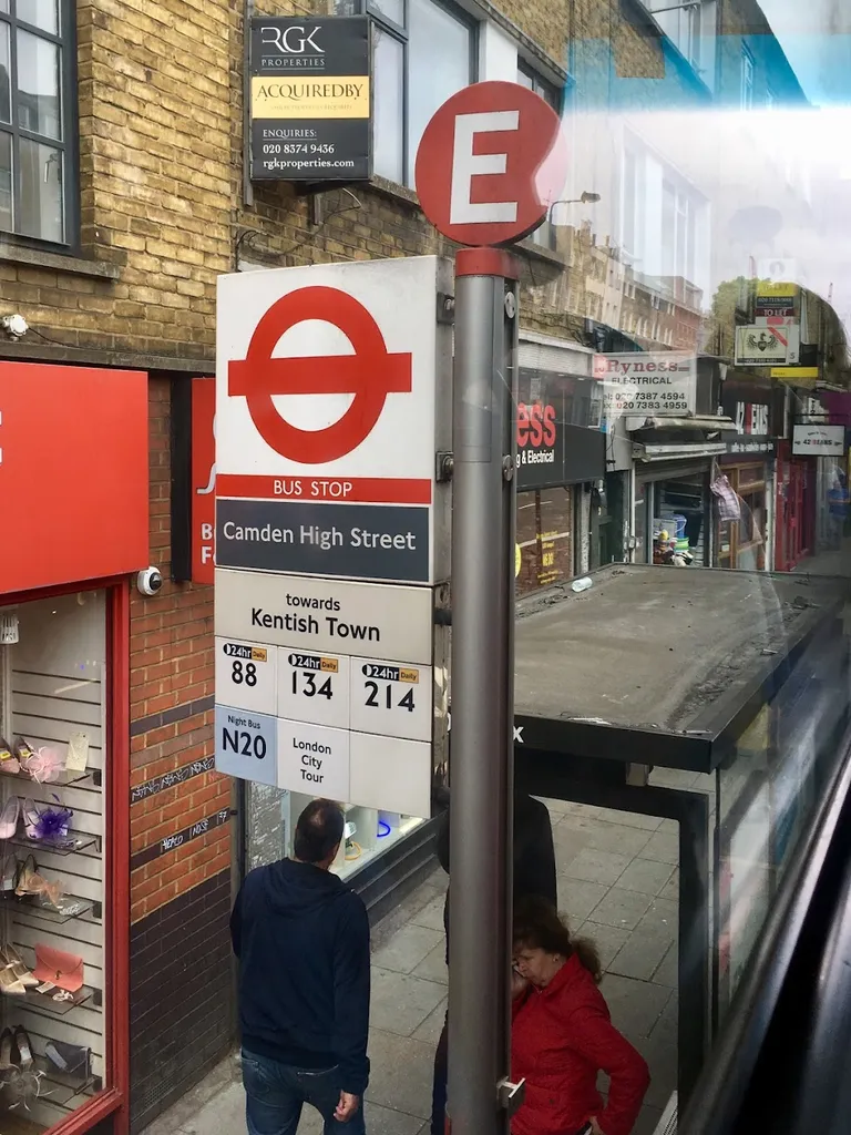 Camden High Street (Stop E)