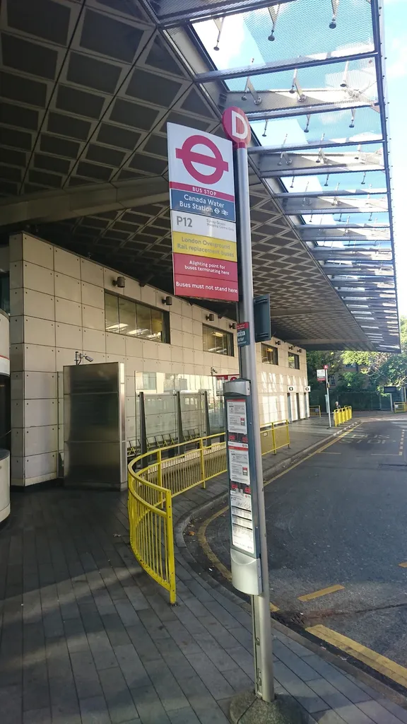 Canada Water Bus Station (Stop D)