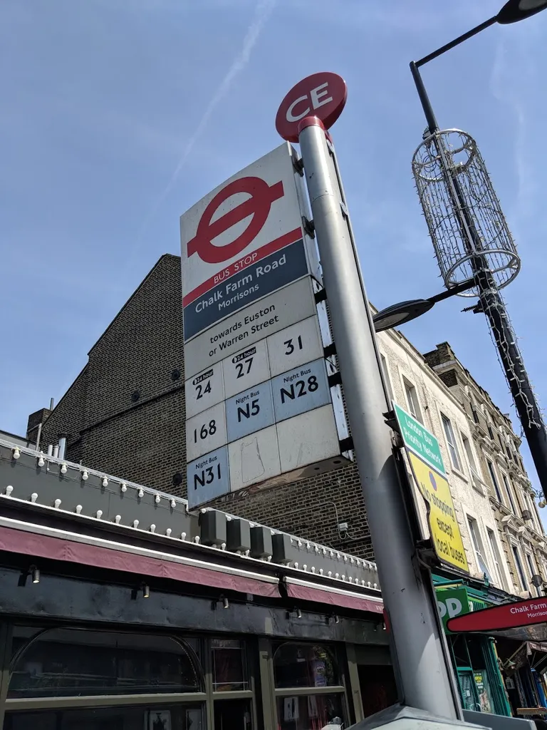 Chalk Farm Road / Morrisons (Stop CE)
